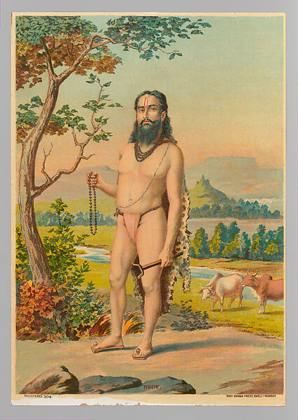 Rama Dasa (Ram Das), Lithograph with varnish, India 