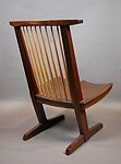 Conoid Lounge Chair, George Nakashima (American, Spokane, Washington 1905–1990 New Hope, Pennsylvania), American walnut, Japan