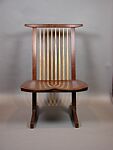 Conoid Lounge Chair, George Nakashima (American, Spokane, Washington 1905–1990 New Hope, Pennsylvania), Walnut, Japan 