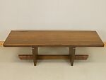 Greenrock Bench, George Nakashima (American, Spokane, Washington 1905–1990 New Hope, Pennsylvania), American walnut, Japan
