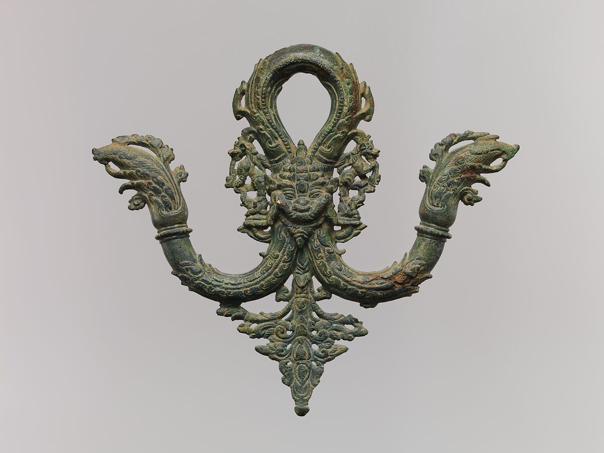 Architect's Plummet, Copper alloy, iron armature, Sri Lanka, Pollonnaruva 