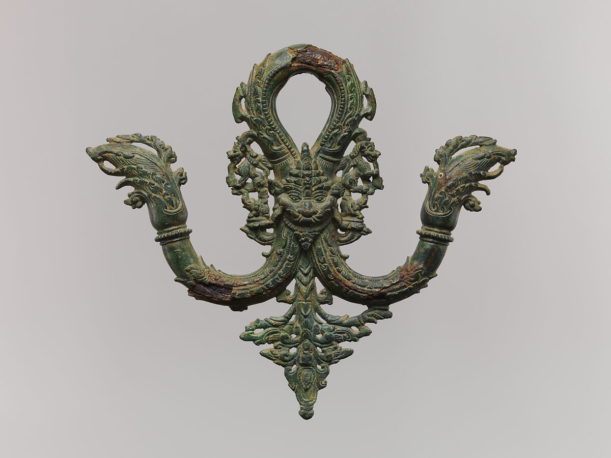 Architect's Plummet, Copper alloy, iron armature, Sri Lanka, Pollonnaruva