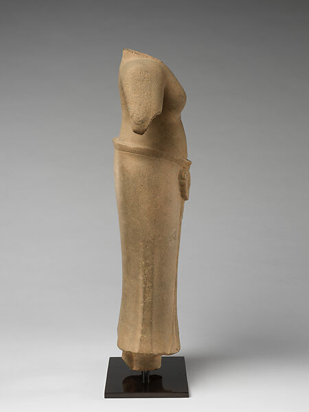 Headless Female Figure, Stone, Cambodia