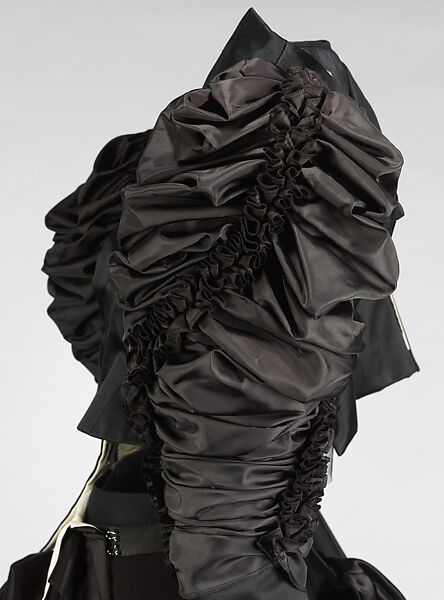 Dark Romance, Witch, Comme des Garçons (Japanese, founded 1969), (a) silk, cupra, cotton, metal, (b) silk, cupra, cotton, metal, (c) polyester, metal, (d) cotton, spandex, Japanese