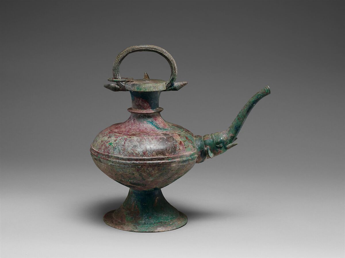 Ewer with Elephant-Headed Spout, Bronze, Vietnam