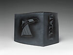 No Sound C, Hayashi Yasuo (Japanese, born 1928), Stoneware with black slip, Japan