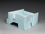 Gorgeous Effigy (Kayō), Yoshikawa Masamichi (Japanese, born 1946), Porcelain with pale-blue glaze (seihakuji), Japan