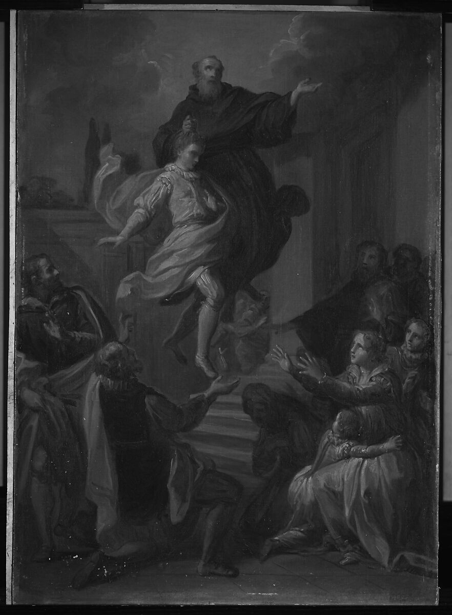A Miracle of Saint Joseph of Cupertino (1603–1663), Placido Costanzi (Italian, Rome 1702–1759 Rome), Oil on canvas