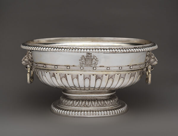 Basin with the coats-of-arms of Ernest Augustus, bishop of Osnabrück and duke of York, Lewin Dedecke  German, Silver, German, Osnabrück