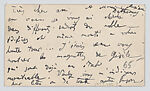 Alexander Benois, calling card, Anonymous, Letterpress