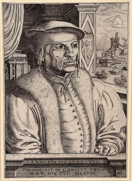 Leonhard von Eckh, Hanns Lautensack (German, Bamberg (?) ca. 1520–1564/66 Vienna), Etching and engraving 