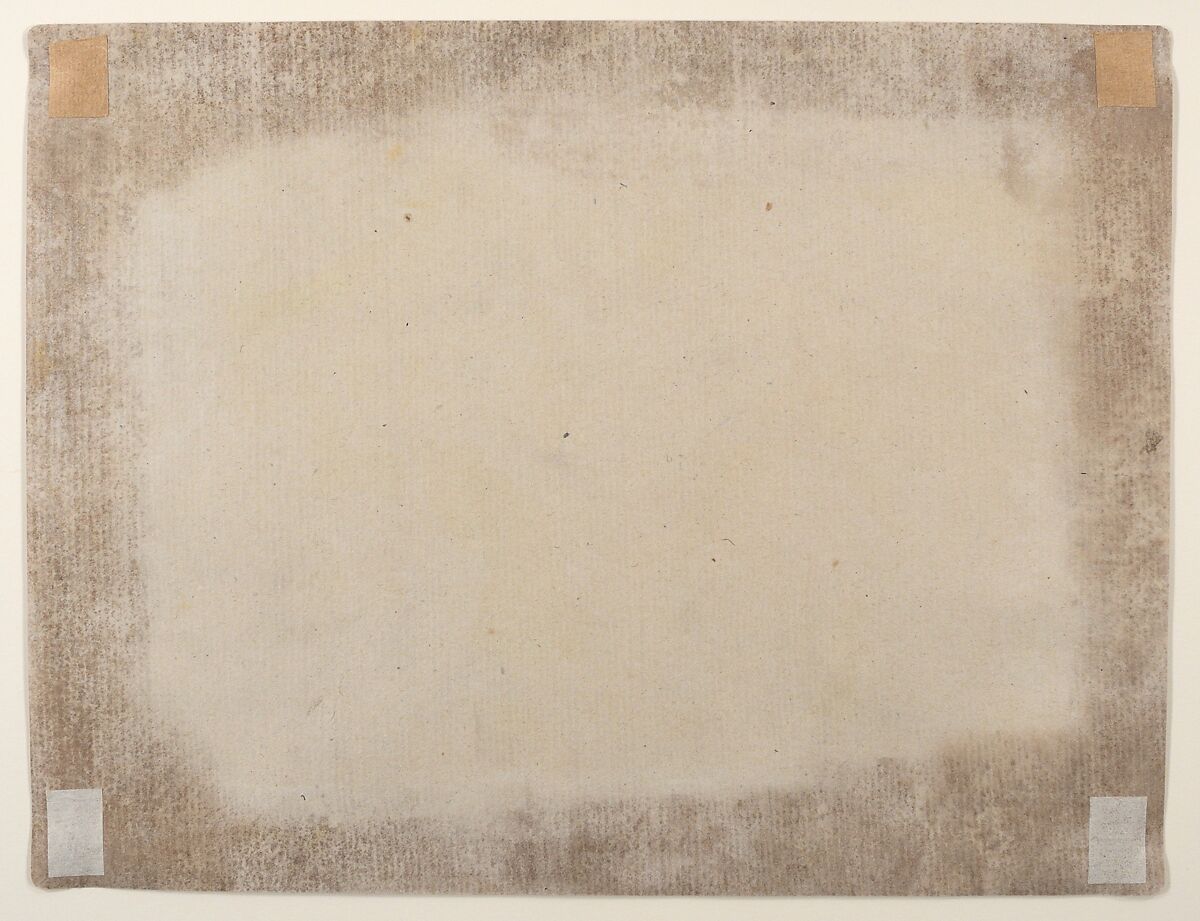 Ganesha Leads Shiva and Durga in Procession, Ink and opaque watercolor on paper, India, Western Rajasthan