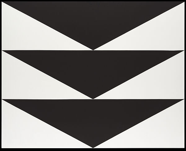 Equilibrio, Carmen Herrera  Cuban, Acrylic on canvas