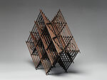 Delight for the Future, Tanabe Chikuunsai III (Japanese, 1940–2014), Arrow bamboo, timber bamboo, rattan, and lacquer, Japan