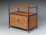 Tea-Ceremony Chest (Chadansu), Nakata Kinseki (Japanese, 1902–1959), Timber bamboo and rattan, Japan