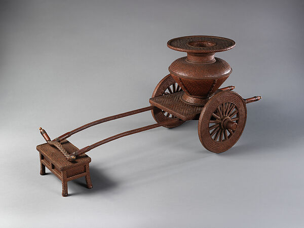 Basket in the Form of a Flower Cart (Hanaguruma-gata hanakago)