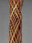 Flower Basket (Hanakago), Iizuka Rōkansai (Japanese, 1890–1958), Timber bamboo and rattan, Japan