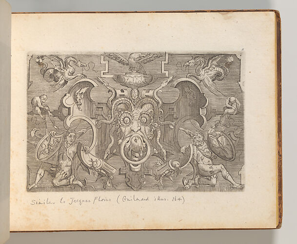 Targhe ed altri ornati di varie e capricciose invenzioni (Cartouches and other ornaments of various and capricious invention, page 11)