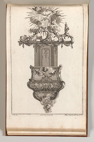 Design for a Pulpit, Plate 4 from an Untitled Series of Pulpit Designs