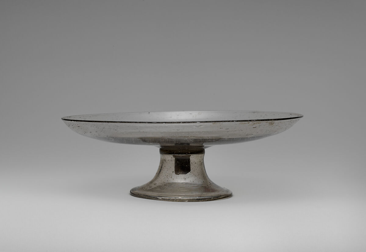 Tazza, Attributed to the Glasshouse of the Duke of Buckingham, Glass, British, London