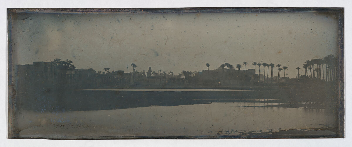 [Egypt], Joseph-Philibert Girault de Prangey (French, 1804–1892), Daguerreotype 