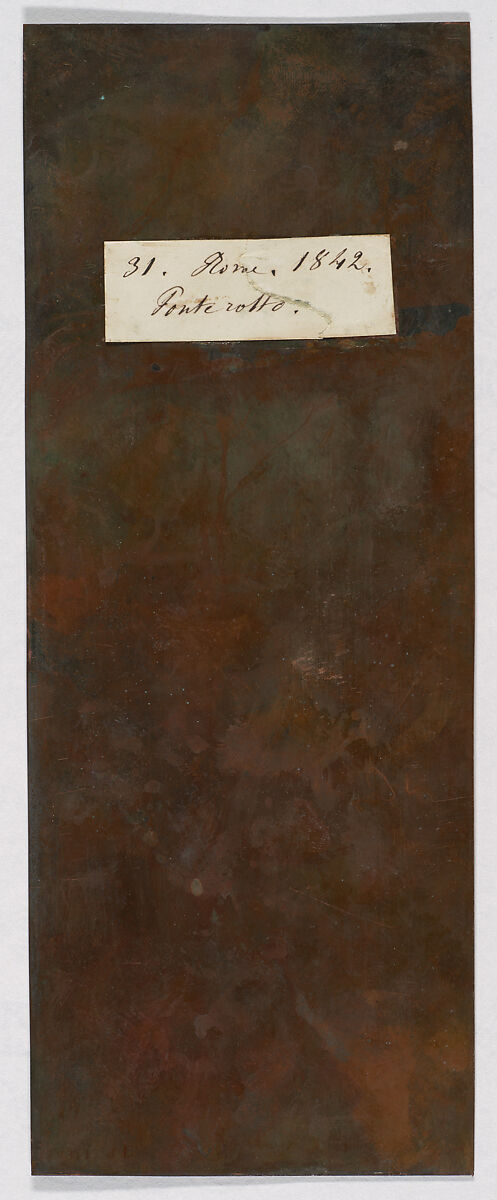 Ponte Rotto (Pons Aemilius), Rome (31. Rome. 1842. Ponte Rotto.), Joseph-Philibert Girault de Prangey (French, 1804–1892), Daguerreotype