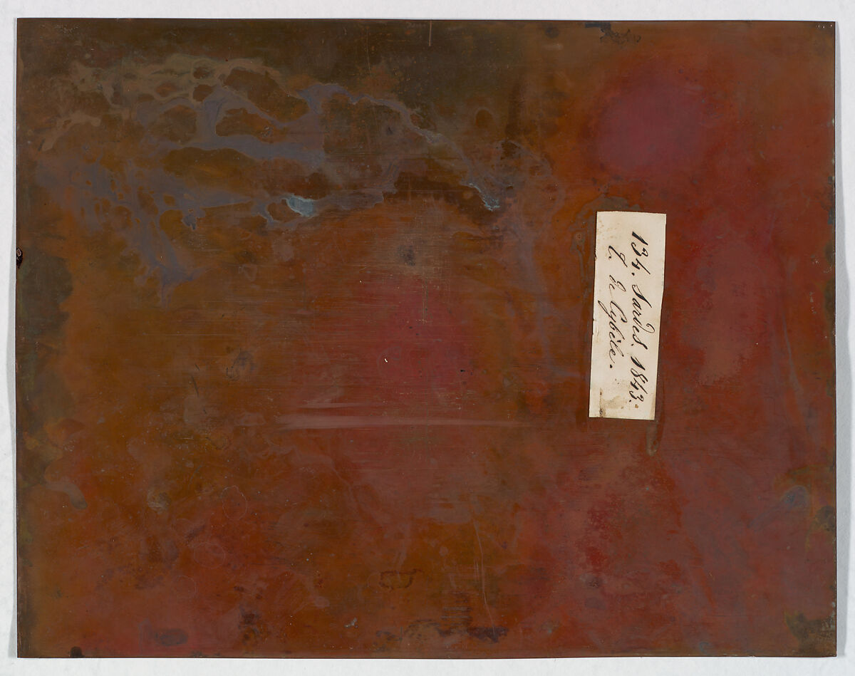 Temple of Artemis, Sardis (134. Sardes. 1843. T. de Cybèle.), Joseph-Philibert Girault de Prangey (French, 1804–1892), Daguerreotype