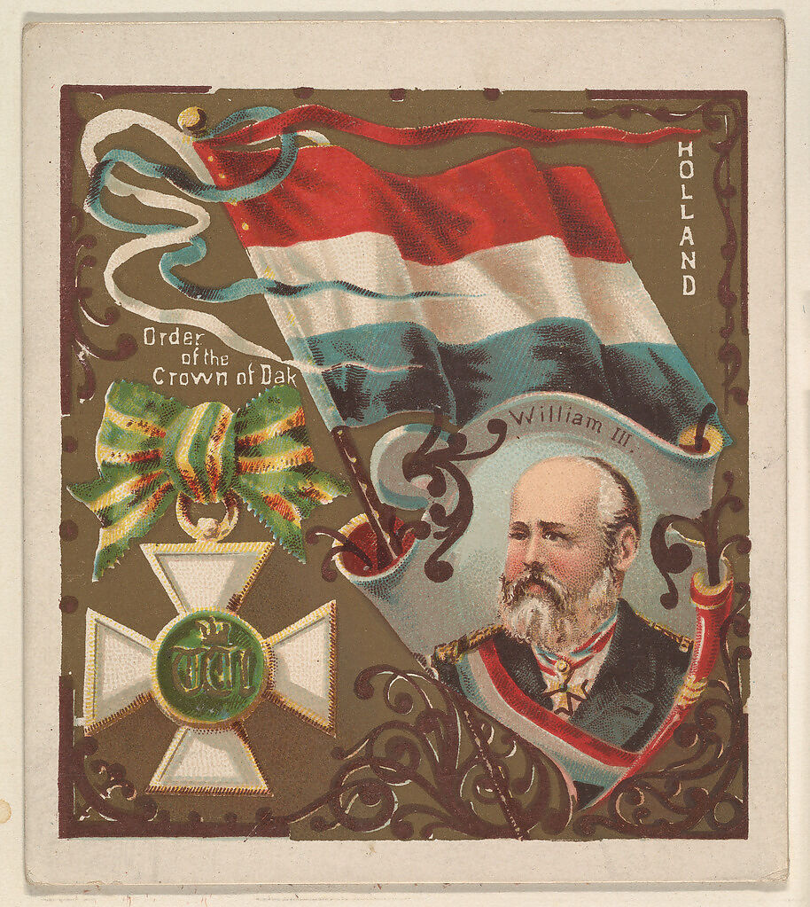 Holland, from the International Cards series (N238), issued by Kinney Bros., Issued by Kinney Brothers Tobacco Company, Commercial color lithograph 