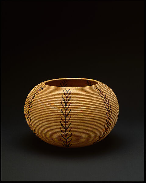 The Ferns, Scees Bryant Possock (Native American, Washoe, Lake Tahoe, Nevada, ca. 1858–1918), Willow, western redbud, bracken fern root, Washoe 