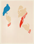 Rockefeller as St. Francis of Assisi, Patrick Oliphant (American, born Adelaide, Australia, 1935), Lithograph