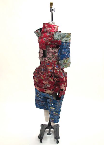 Ensemble, Comme des Garçons (Japanese, founded 1969), (a–l, o, p, t, u, gg–kk) silk, polyester; (m, n, q–s, ll–ww) polyester, rayon, acrylic, nylon; (v–bb) rayon, polyester; (cc–ff) polyester, acetate; (xx, yy) cotton, acetate, nylon; (zz, aaa) cotton, acrylic, polyester, Japanese