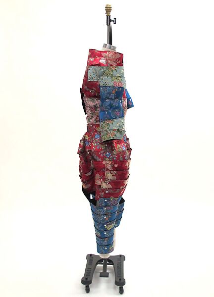 Ensemble, Comme des Garçons (Japanese, founded 1969), (a–l, o, p, t, u, gg–kk) silk, polyester; (m, n, q–s, ll–ww) polyester, rayon, acrylic, nylon; (v–bb) rayon, polyester; (cc–ff) polyester, acetate; (xx, yy) cotton, acetate, nylon; (zz, aaa) cotton, acrylic, polyester, Japanese