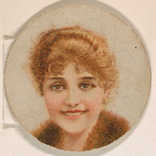 Issued By Kinney Brothers Tobacco Company Portrait Of Woman From The 