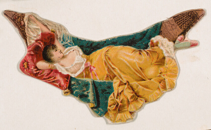 Hammock, from the Novelties series (N228, Type 3) issued by Kinney Bros., Issued by Kinney Brothers Tobacco Company, Commercial color lithograph 
