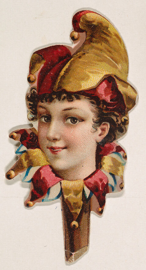 Jester's wand, from the Novelties series (N228, Type 3) issued by Kinney Bros., Issued by Kinney Brothers Tobacco Company, Commercial color lithograph 