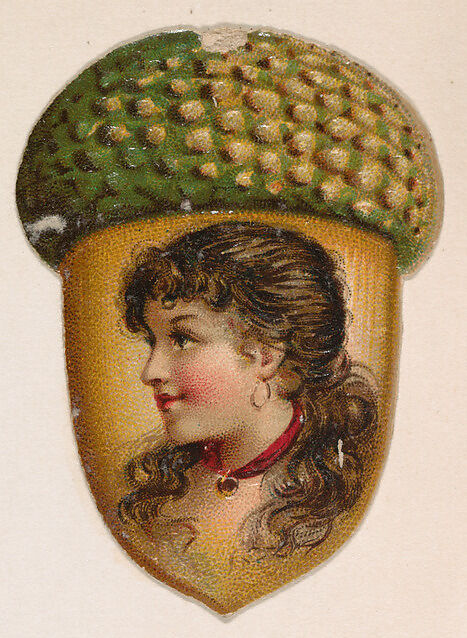Acorn, from the Novelties series (N228, Type 4) issued by Kinney Bros., Issued by Kinney Brothers Tobacco Company, Commercial color lithograph 