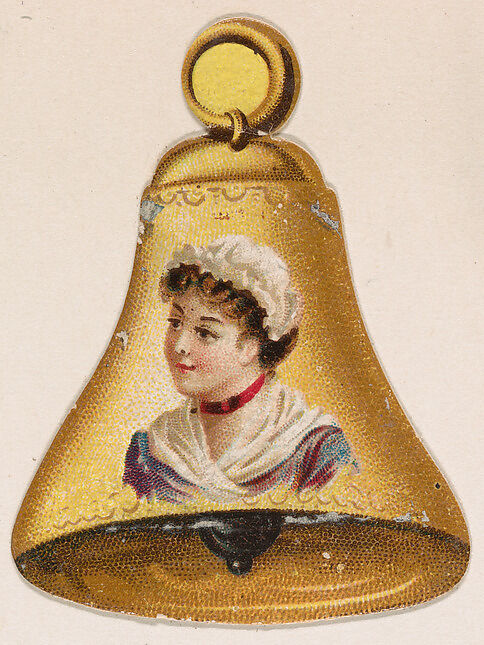 Bell, from the Novelties series (N228, Type 3) issued by Kinney Bros., Issued by Kinney Brothers Tobacco Company, Commercial color lithograph 