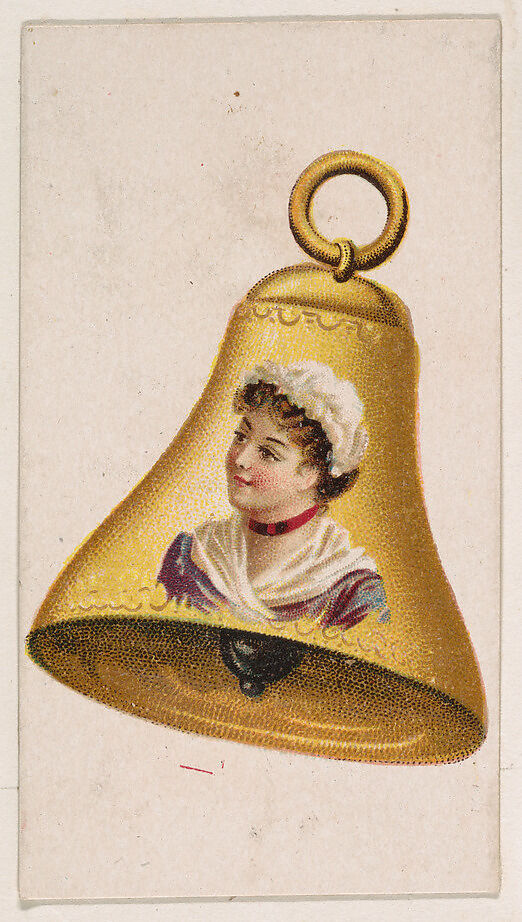 Bell, from the Novelties series (N228, Type 5) issued by Kinney Bros., Issued by Kinney Brothers Tobacco Company, Commercial color lithograph 
