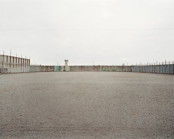The Maze/Long Kesh Prison: Sports field 1, Donovan Wylie (Irish, born Belfast, 1971), Inkjet pigment print 