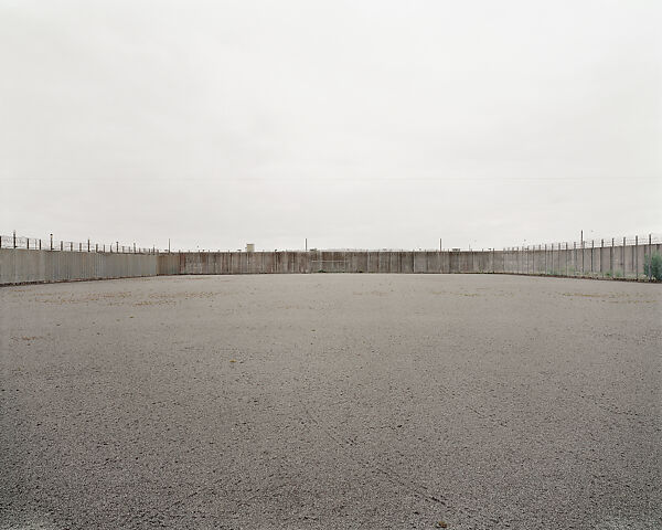 The Maze/Long Kesh Prison: Sports field 2, Donovan Wylie (Irish, born Belfast, 1971), Inkjet pigment print 