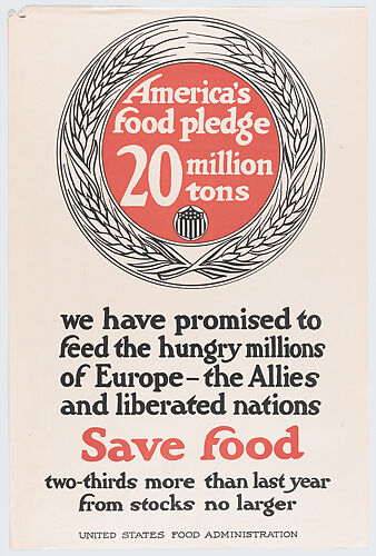 America's food pledge