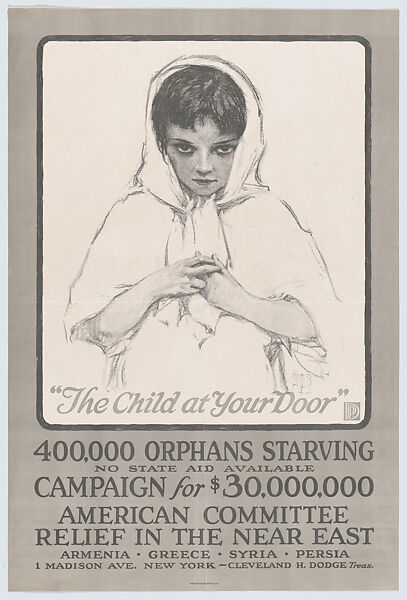The child at your door, American Lithographic Co. (New York, NY), Commercial lithograph 