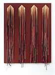 Cord Painting 15, Regina Bogat  American, Acrylic, cord on canvas