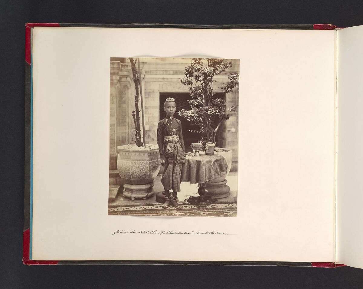 Prince "Soudetah Chou-fa Chulaloukrou", Heir to the Crown, Attributed to John Thomson (British, Edinburgh, Scotland 1837–1921 London), Albumen silver print from glass negative 