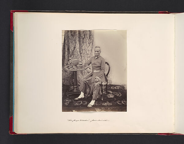 [Prince Minister], John Thomson (British, Edinburgh, Scotland 1837–1921 London), Albumen silver print from glass negative 