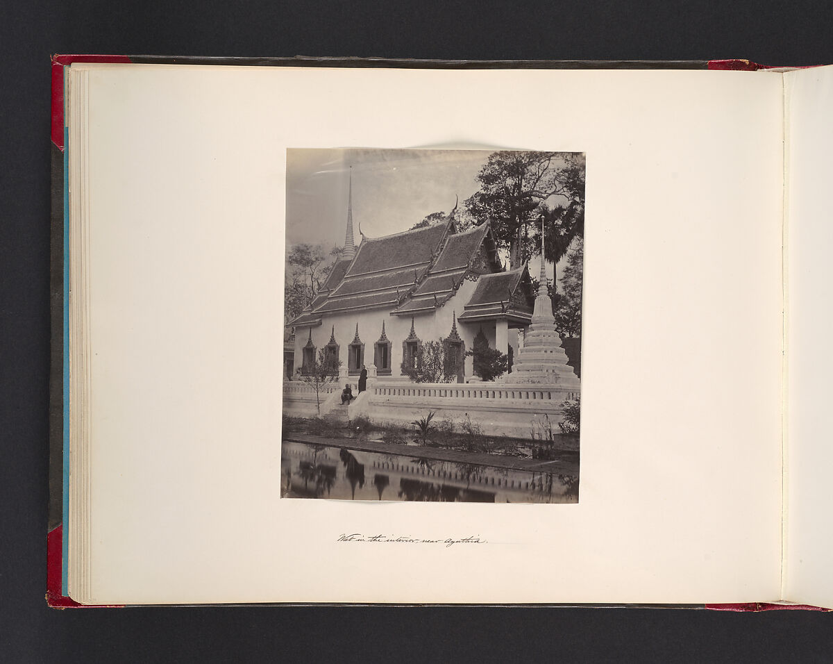 Wat in the Interior, near Ayuthia, Attributed to John Thomson (British, Edinburgh, Scotland 1837–1921 London), Albumen silver print from glass negative 