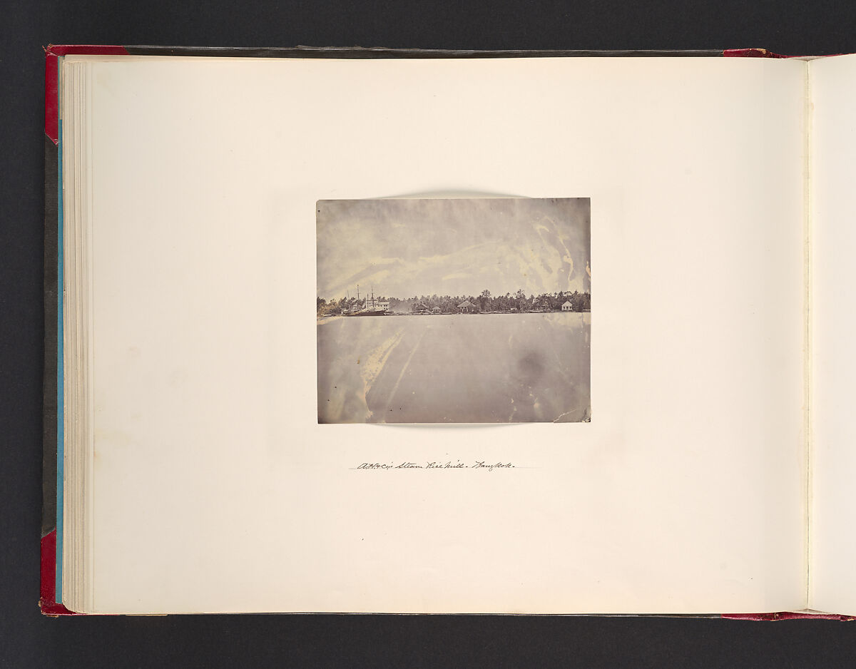 Augustine Heard & Co. Steam Rice Mill, Bangkok, Attributed to John Thomson (British, Edinburgh, Scotland 1837–1921 London), Albumen silver print from glass negative 