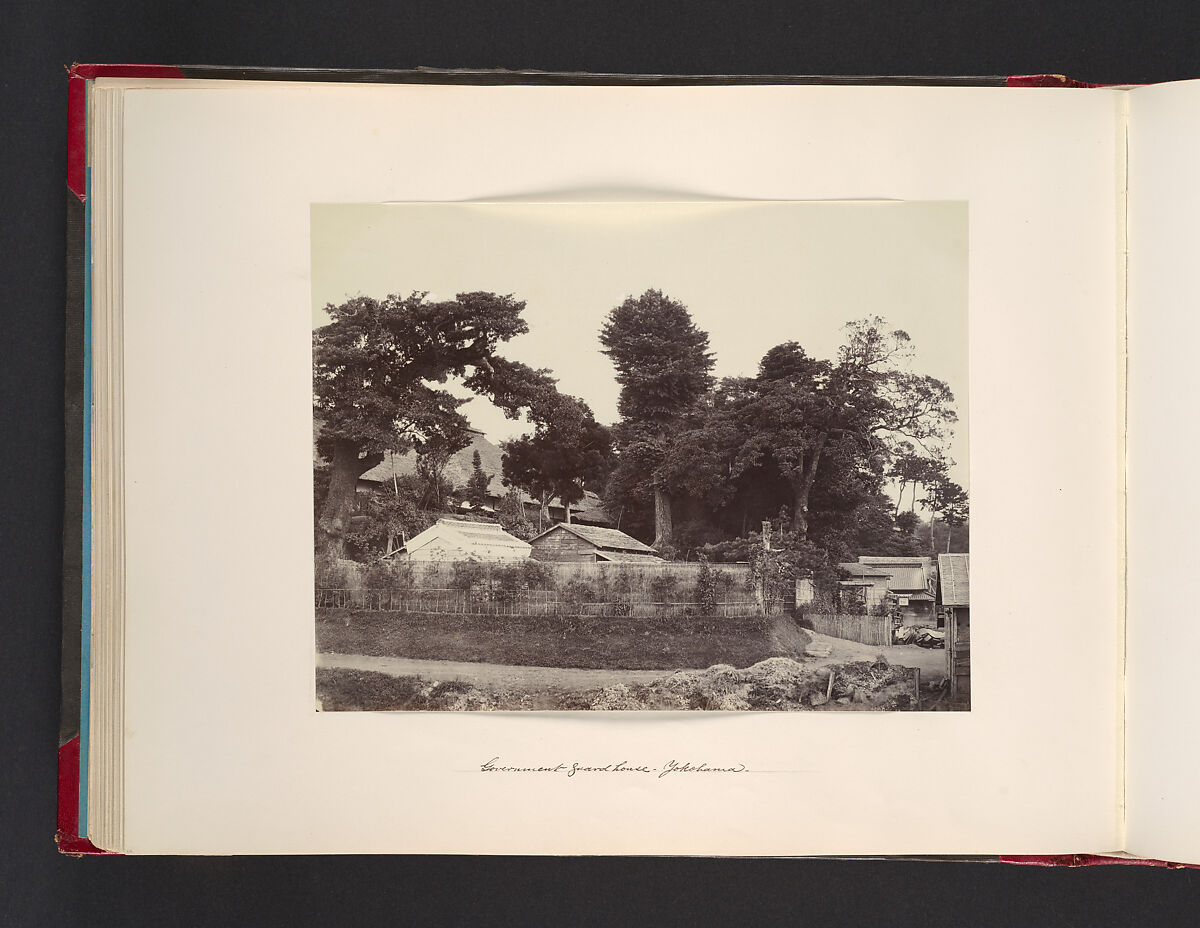 Government Guard House, Yokohama, Attributed to John Thomson (British, Edinburgh, Scotland 1837–1921 London), Albumen silver print from glass negative 