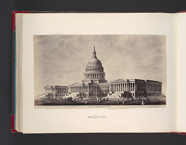 Washington D.C., Attributed to John Thomson (British, Edinburgh, Scotland 1837–1921 London), Albumen silver print from glass negative 