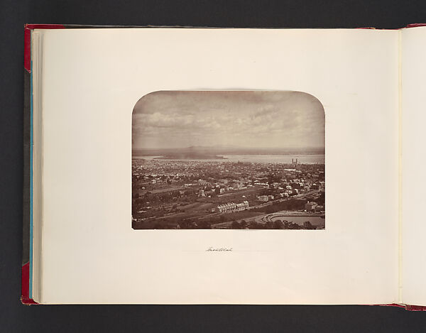 Montreal, Attributed to John Thomson (British, Edinburgh, Scotland 1837–1921 London), Albumen silver print from glass negative 